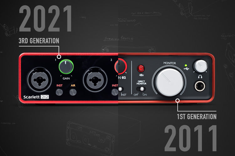 Focusrite Scarlett - Ten Years of Making Records