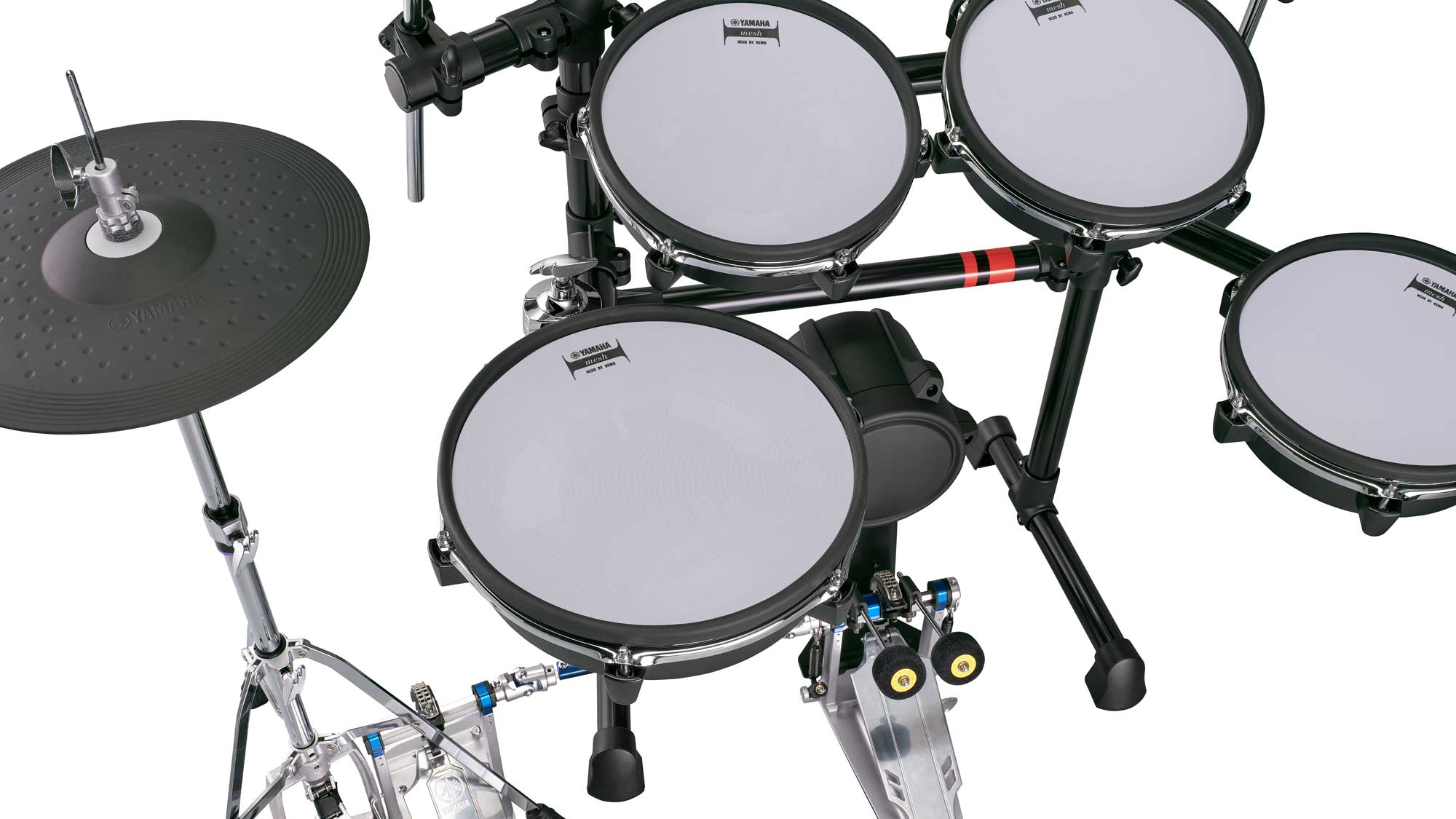 Top-down view of DTX6K5-M pads
