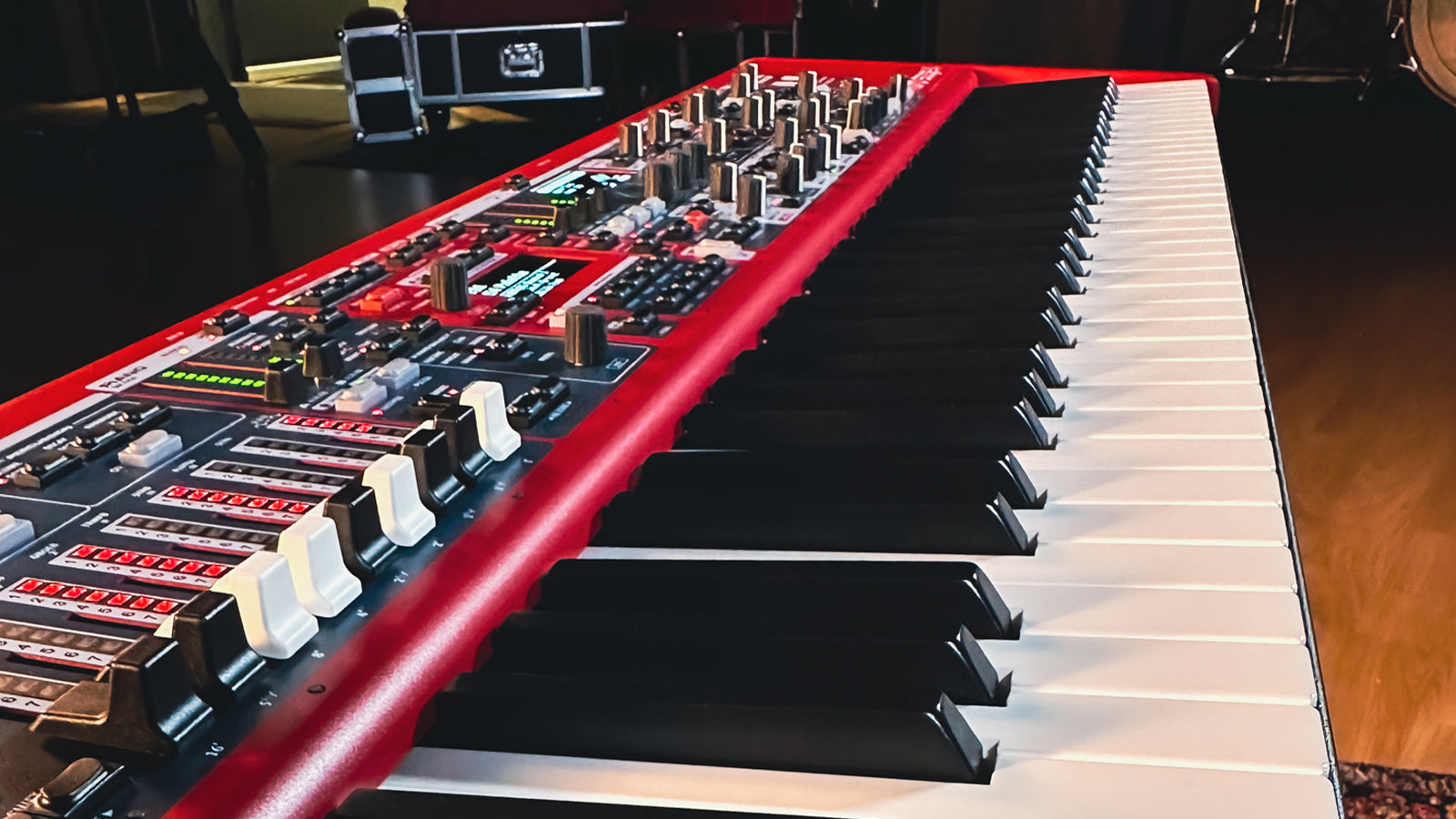 A Nord Stage 4 in a studio