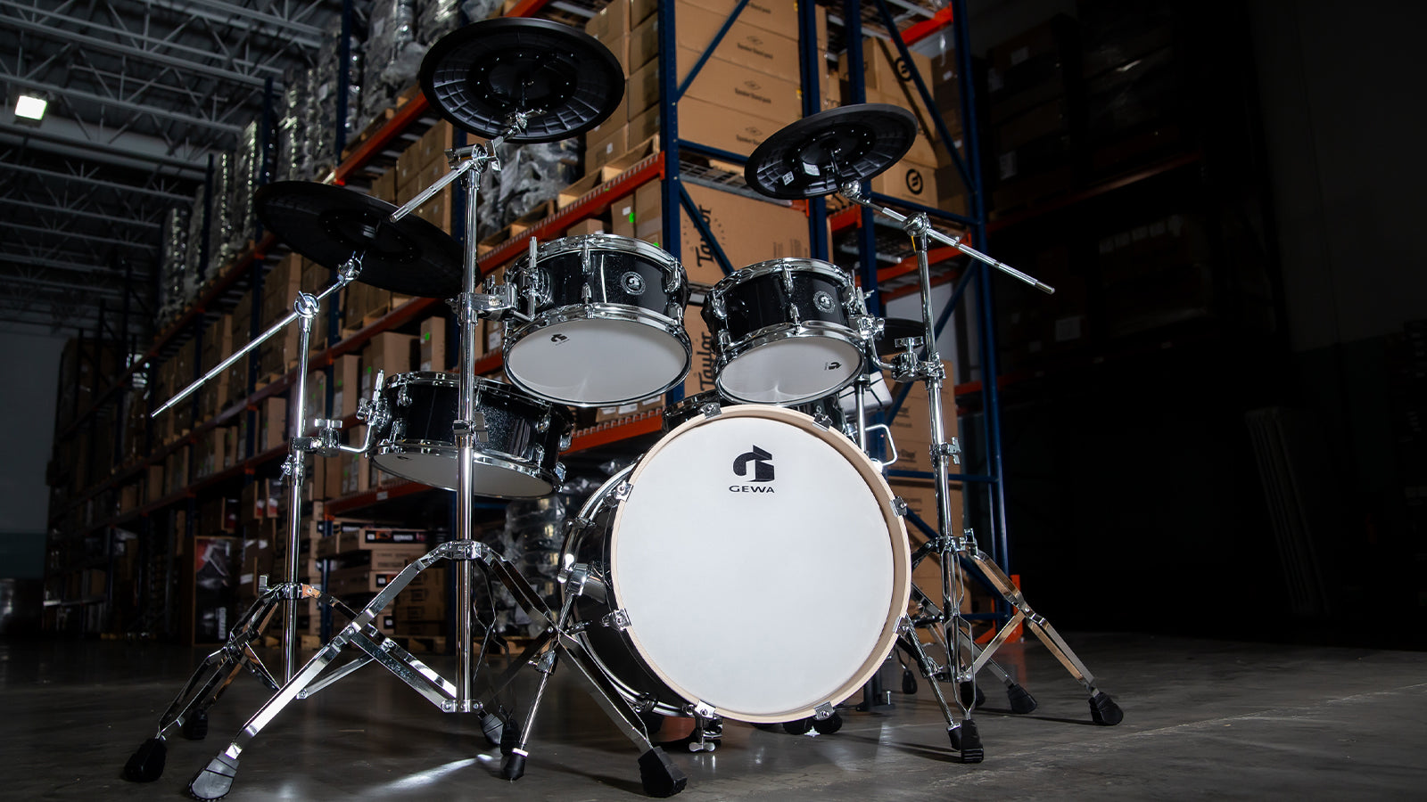 A GEWA G5 PRO BS 5 in a warehouse