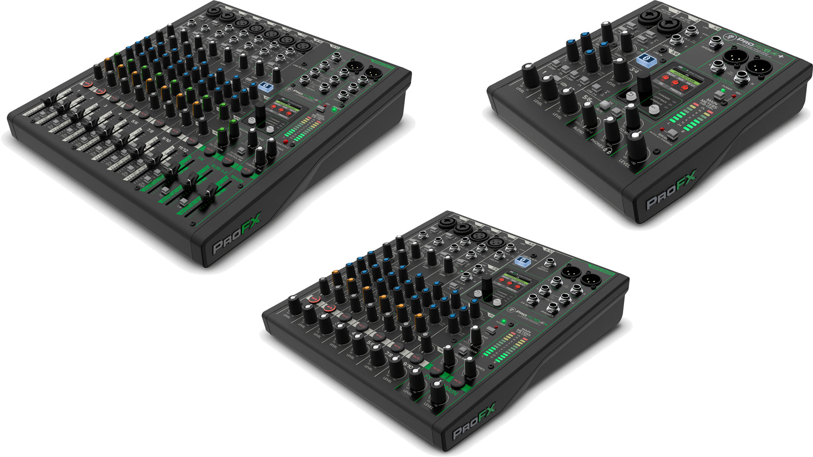 Mackie ProFXv3+ Series