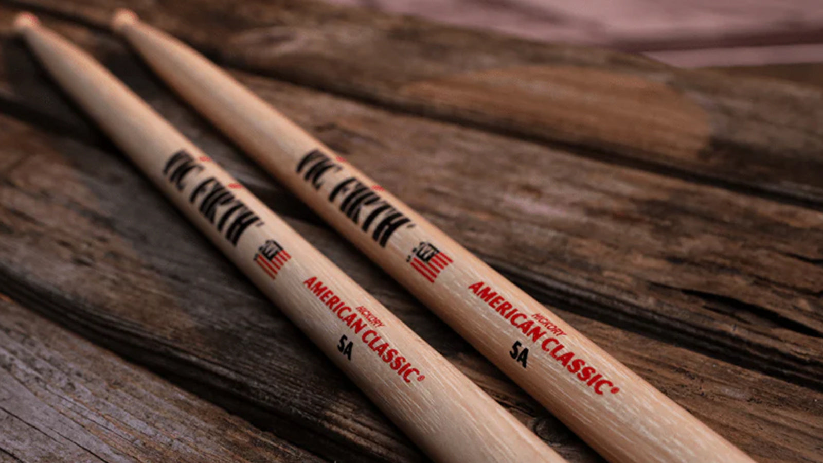 Vic Firth drumsticks on a table