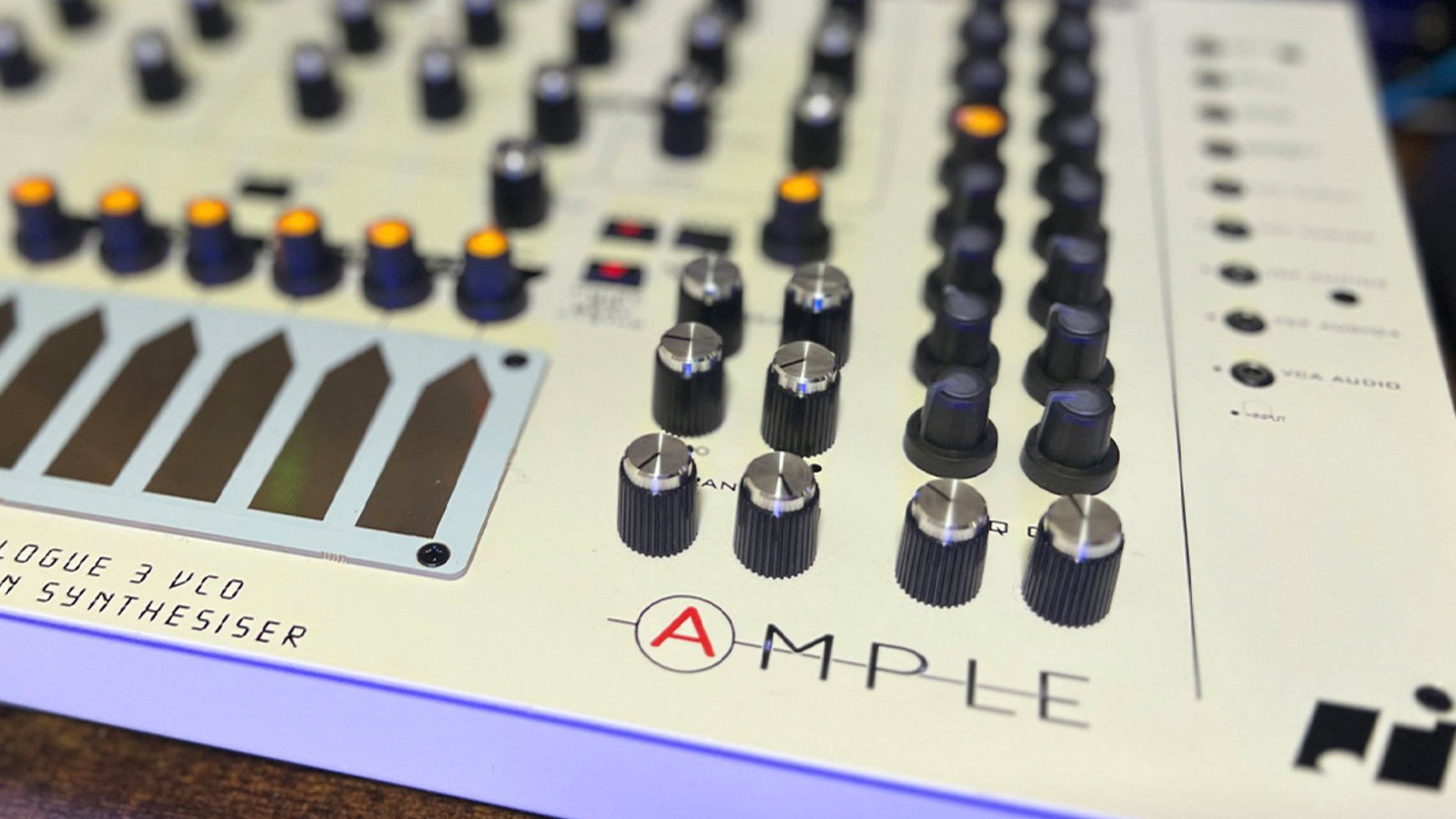An Analogue Solutions Ample in a studio