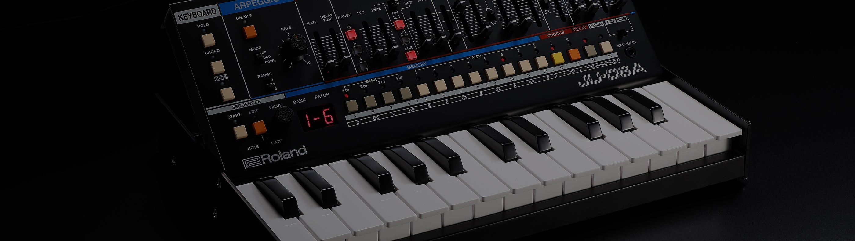 完全動作美品 Roland Boutique JU-06A Roland Boutique JU-06A Synthesizer (JUNO-106 & JUNO-60