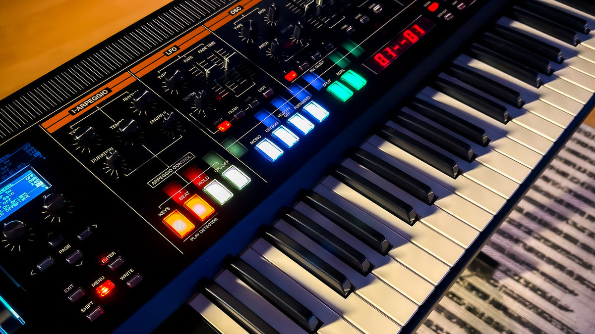 Roland Jupiter-X and Jupiter-Xm Synthesizers – Kraft Music