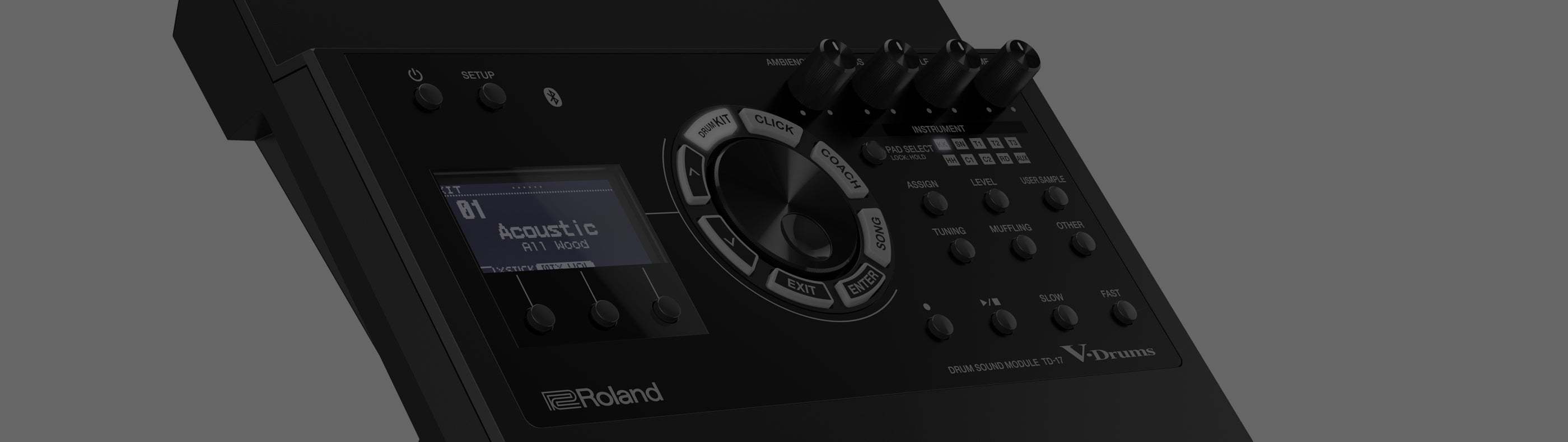 Roland TD-17 Drum Sound Module – Kraft Music