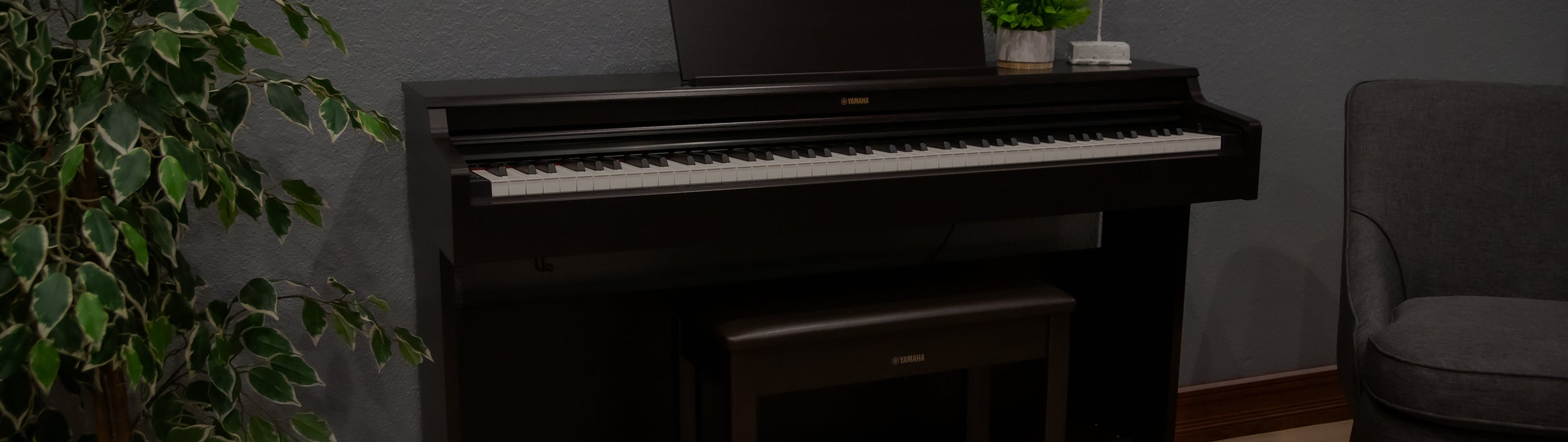 Yamaha Arius YDP-165 Traditional Console Digital Piano With Bench Black  Walnut