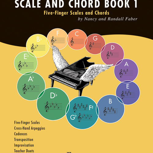 Cover of Piano Adventures Scale and Chord Book 1
