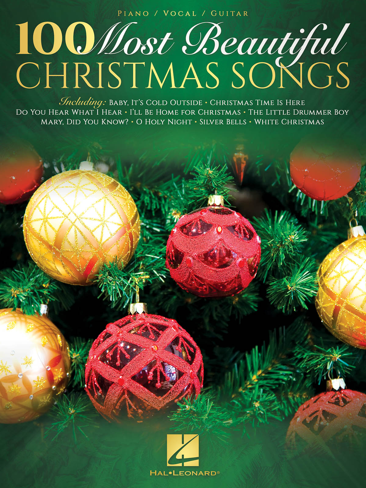 Cover of 100 Most Beautiful Christmas Songs