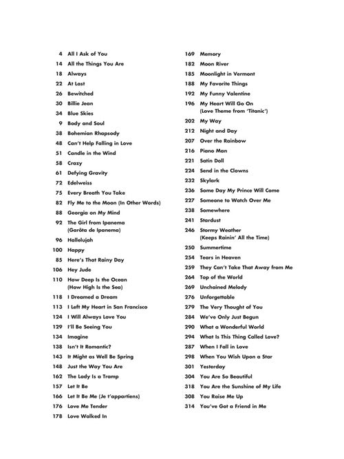 The Best Songs Ever - Piano/Vocal/Guitar Songbook 9th Ed – Kraft Music