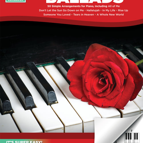 Cover of Beautiful Ballads - Super Easy Songbook