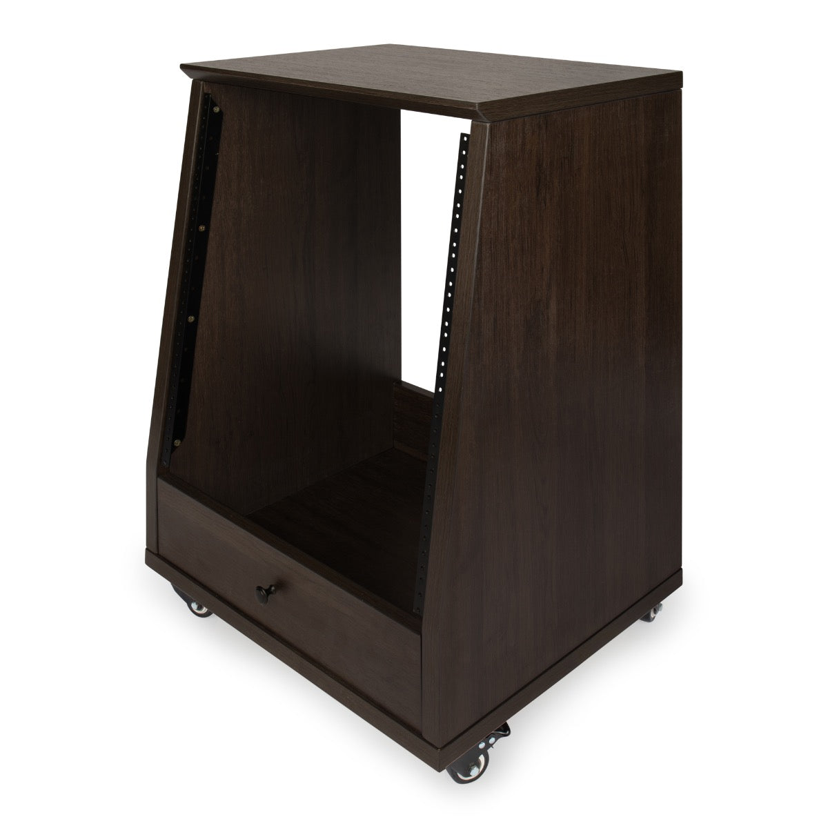Gator Elite 12U Studio Rack with Locking Casters - Brown – Kraft Music