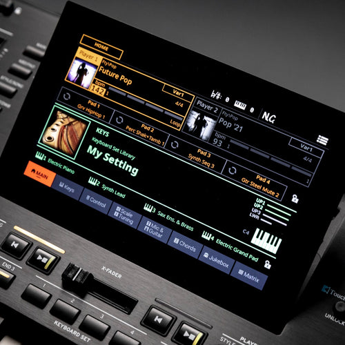 Korg PA5X 61-key Professional Arranger Workstation Keyboard view 12