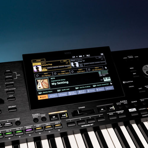 Korg PA5X 61-key Professional Arranger Workstation Keyboard view 12