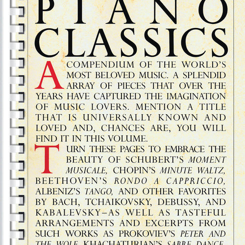 Cover of Library of Piano Classics