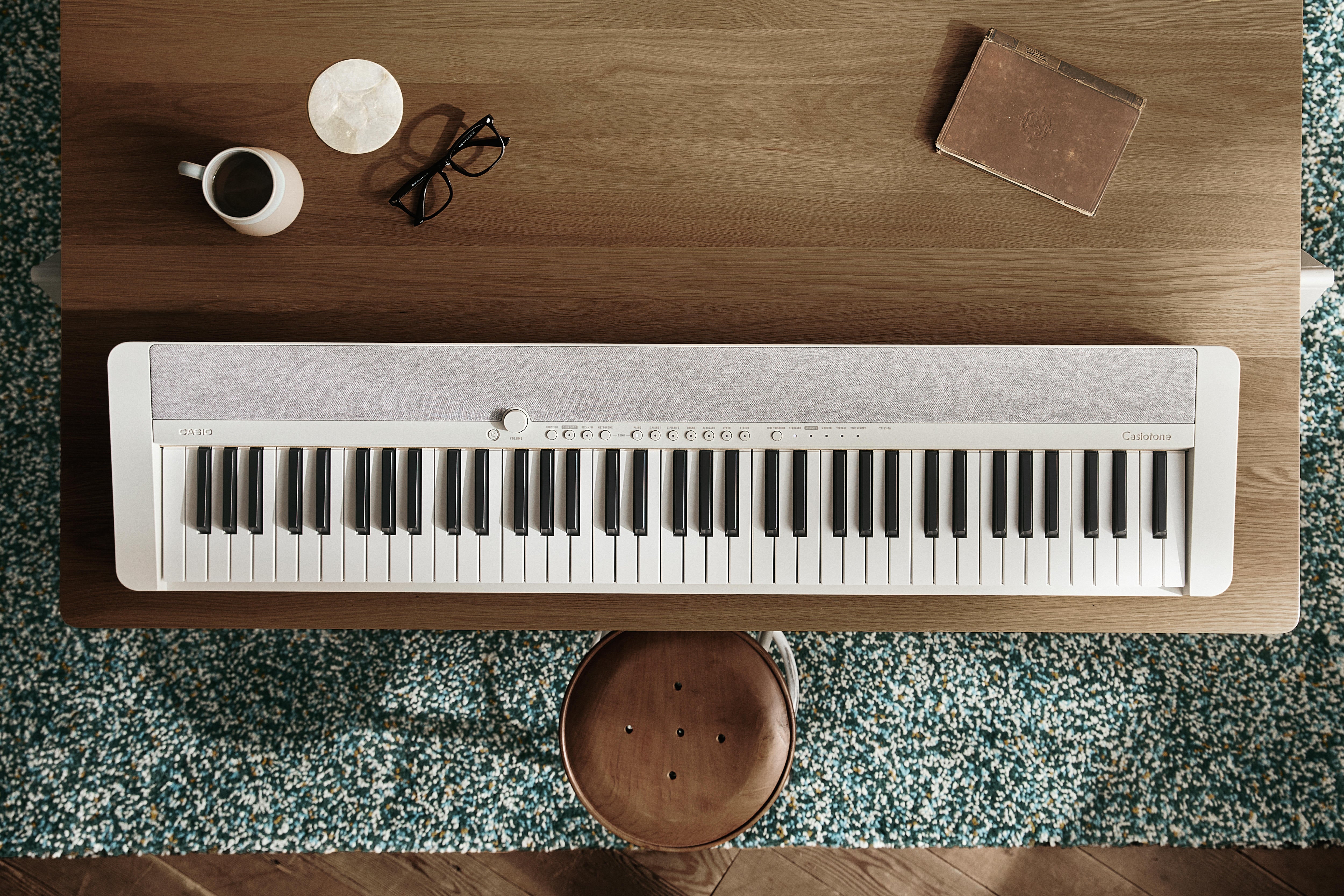 Casio Casiotone CT-S1-76 Portable Keyboard - White, View 12