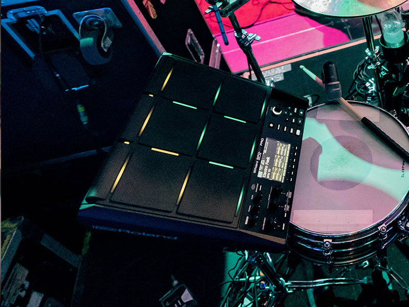 SPD-SX being played on stage