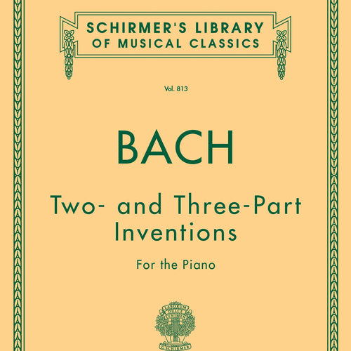 Cover of 15 Two- and Three-Part Inventions