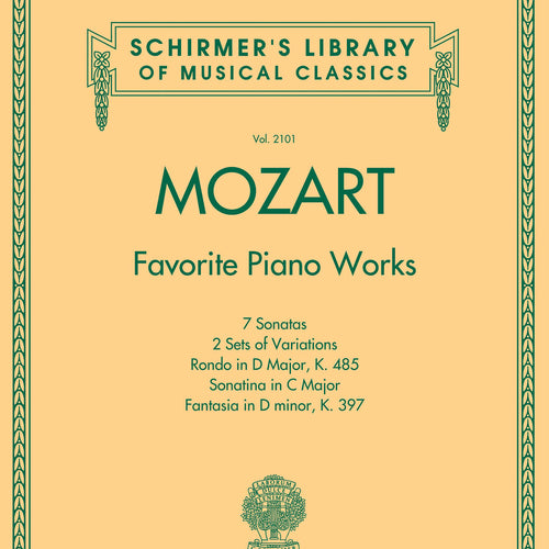 Cover of Mozart - Favorite Piano Works