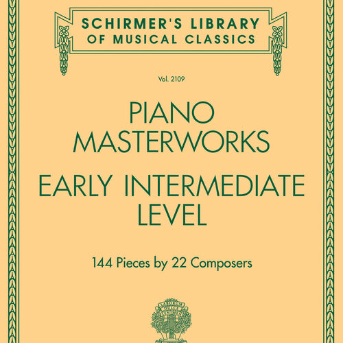 Cover of Piano Masterworks - Early Intermediate Level