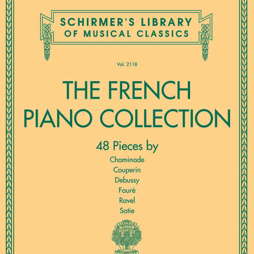 Cover of The French Piano Collection - 48 Pieces by Chaminade, Couperin, Debussy, Faur