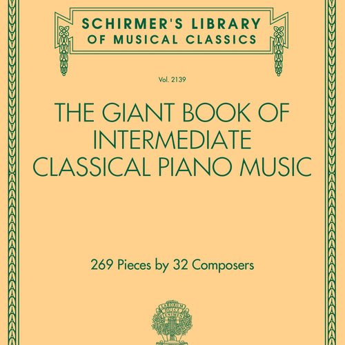 Cover of The Giant Book of Intermediate Classical Piano Music