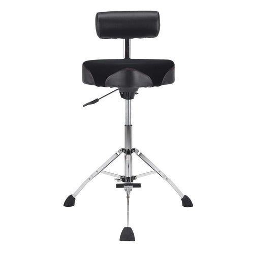 Gibraltar 9808HMTB Hydraulic Tall Saddle Throne with Backrest, View 1