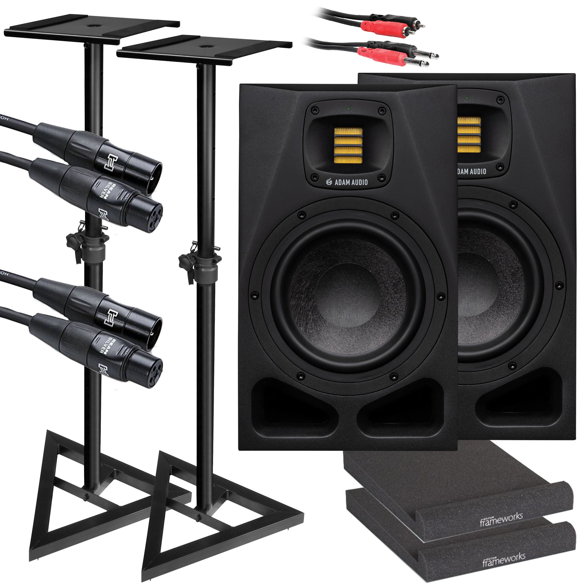 Adam Audio A7V Stand Set « Active Monitor