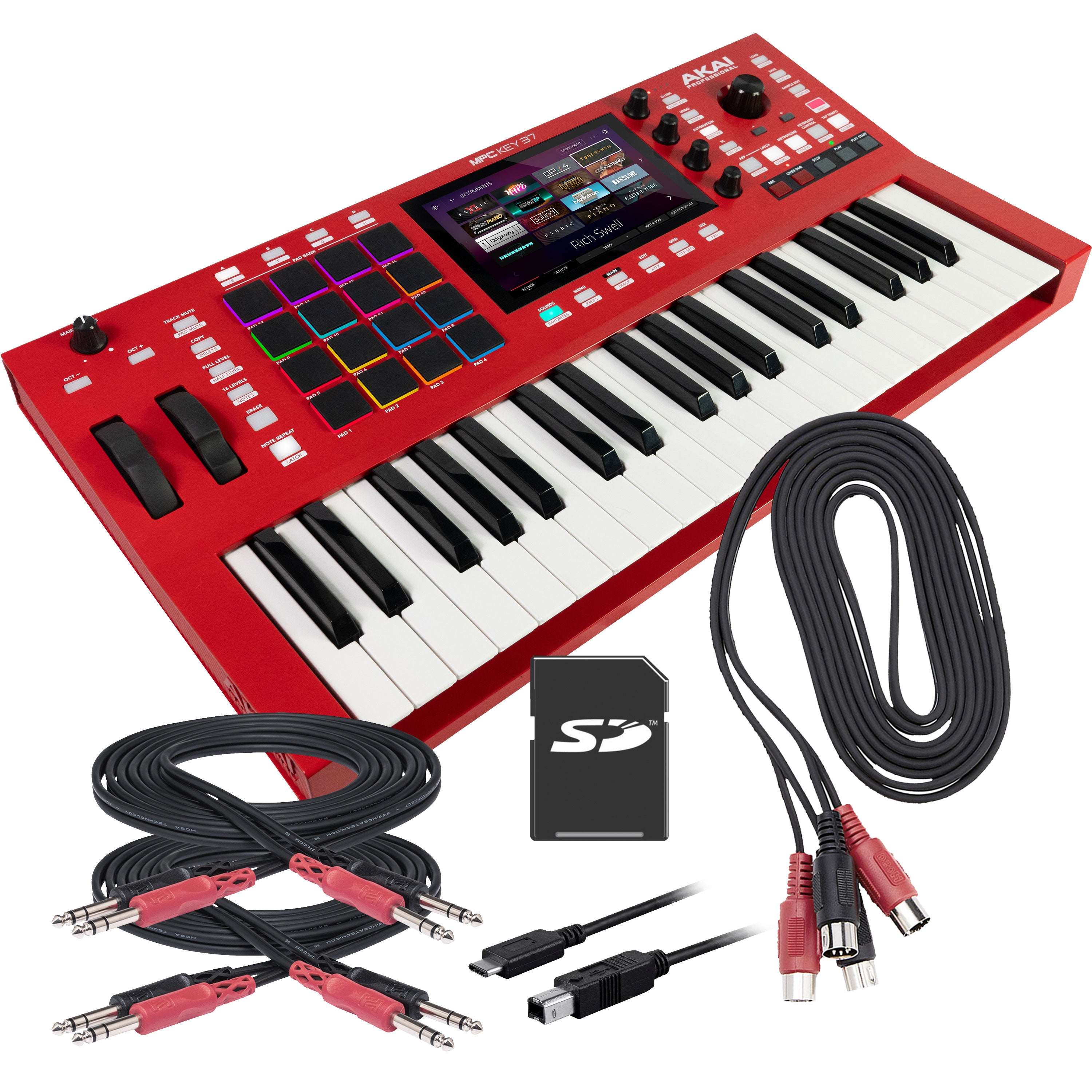 Akai Professional MPC Key 37 Production & Synthesizer Keyboard CABLE KIT