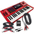 Collage showing components in Akai Professional MPC Key 37 Production & Synthesizer Keyboard CABLE KIT