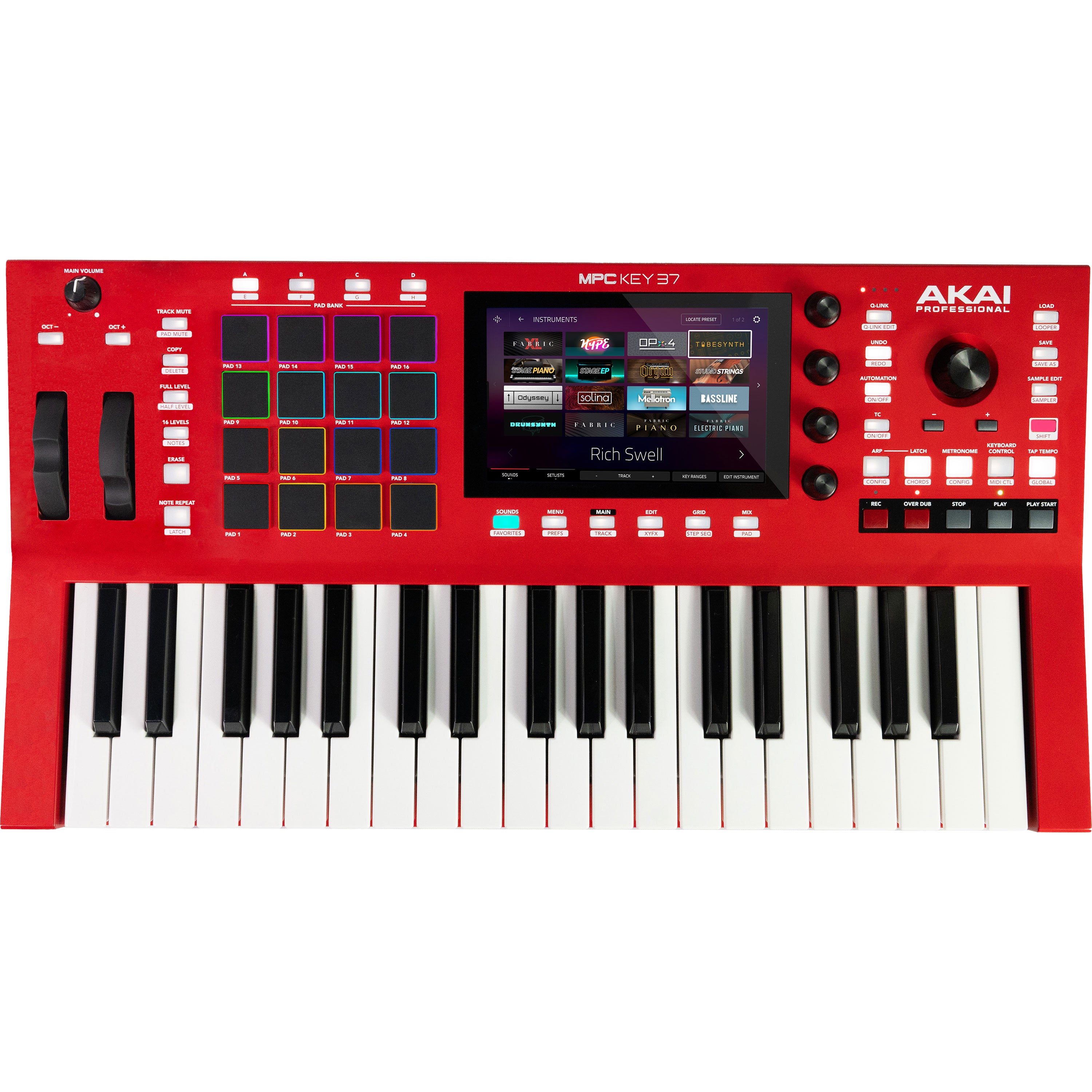 Akai Professional MPC Key 37 Production & Synthesizer Keyboard View 1