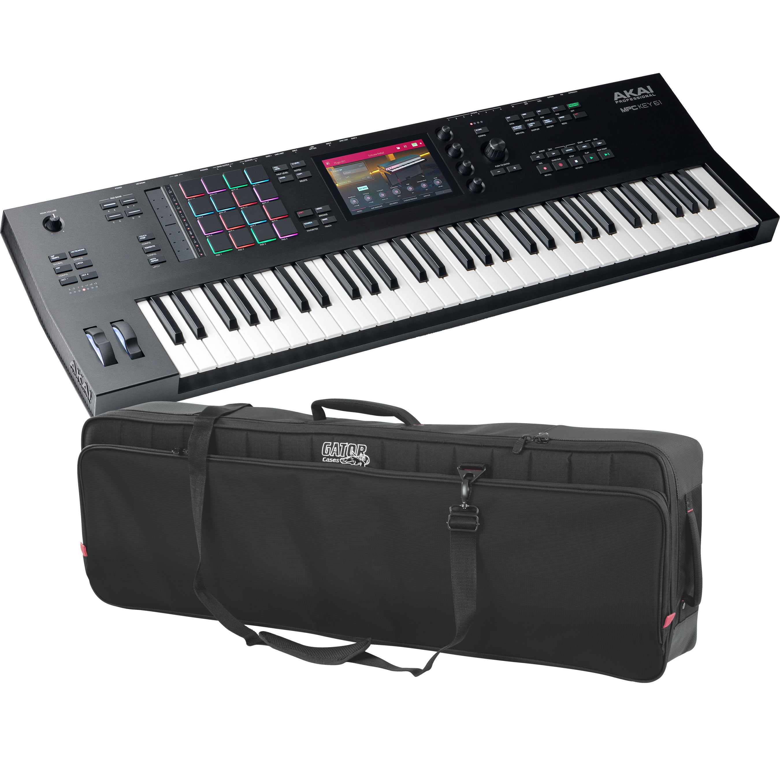Akai Professional MPC Key 61 Production & Synthesizer Keyboard CARRY BAG KIT