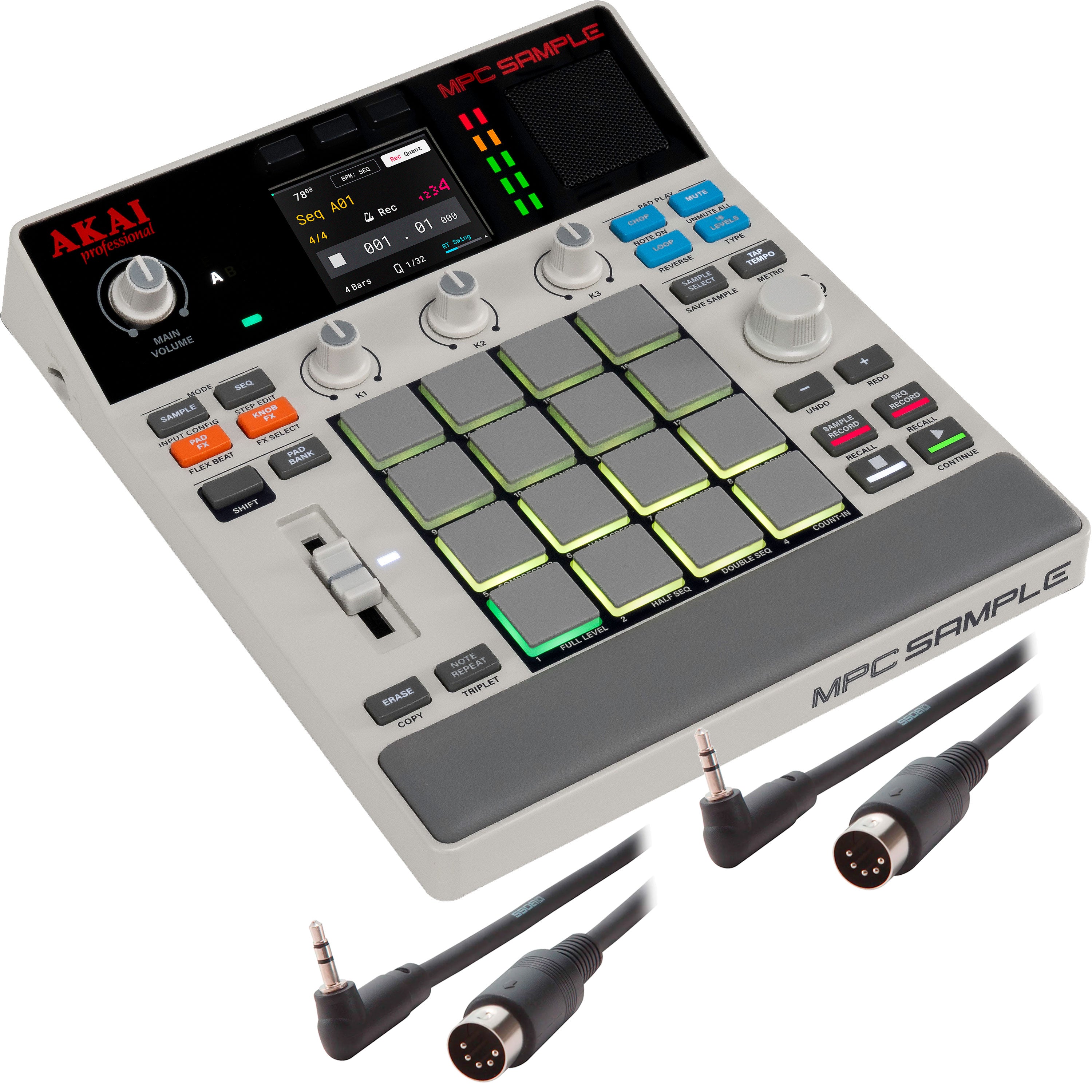 Akai Professional MPC Sample Portable Sampler & Sequencer MIDI