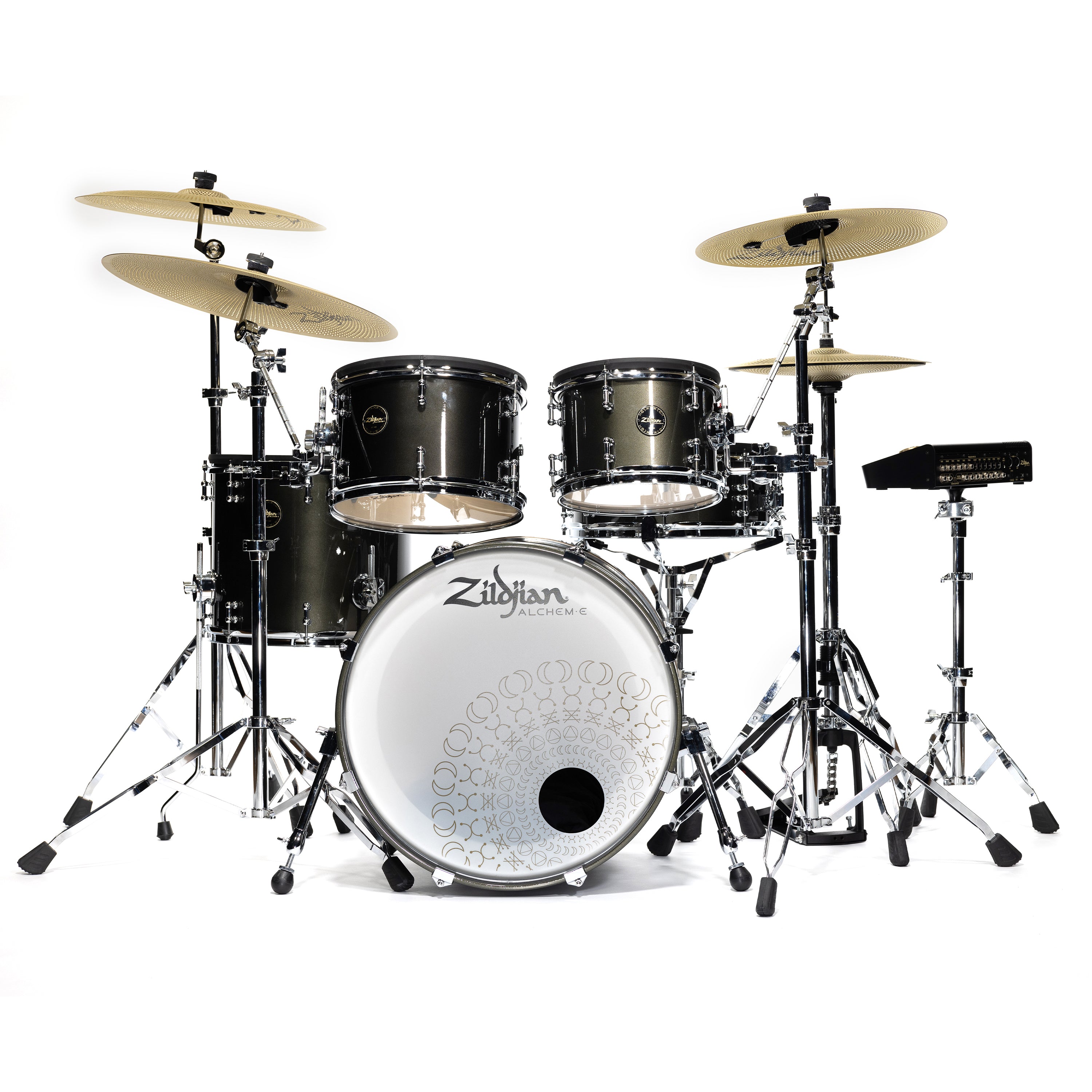 Zildjian ALCHEM-E Gold EX Electronic Drum Kit, View 1