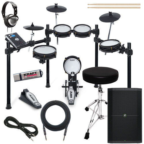 Alesis Command Mesh Special Edition Electronic Drum Set COMPLETE DRUM BUNDLE