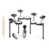 Collage image of the Alesis Nitro Max Mesh Electronic Drum Set W/ EXPANSION PACK