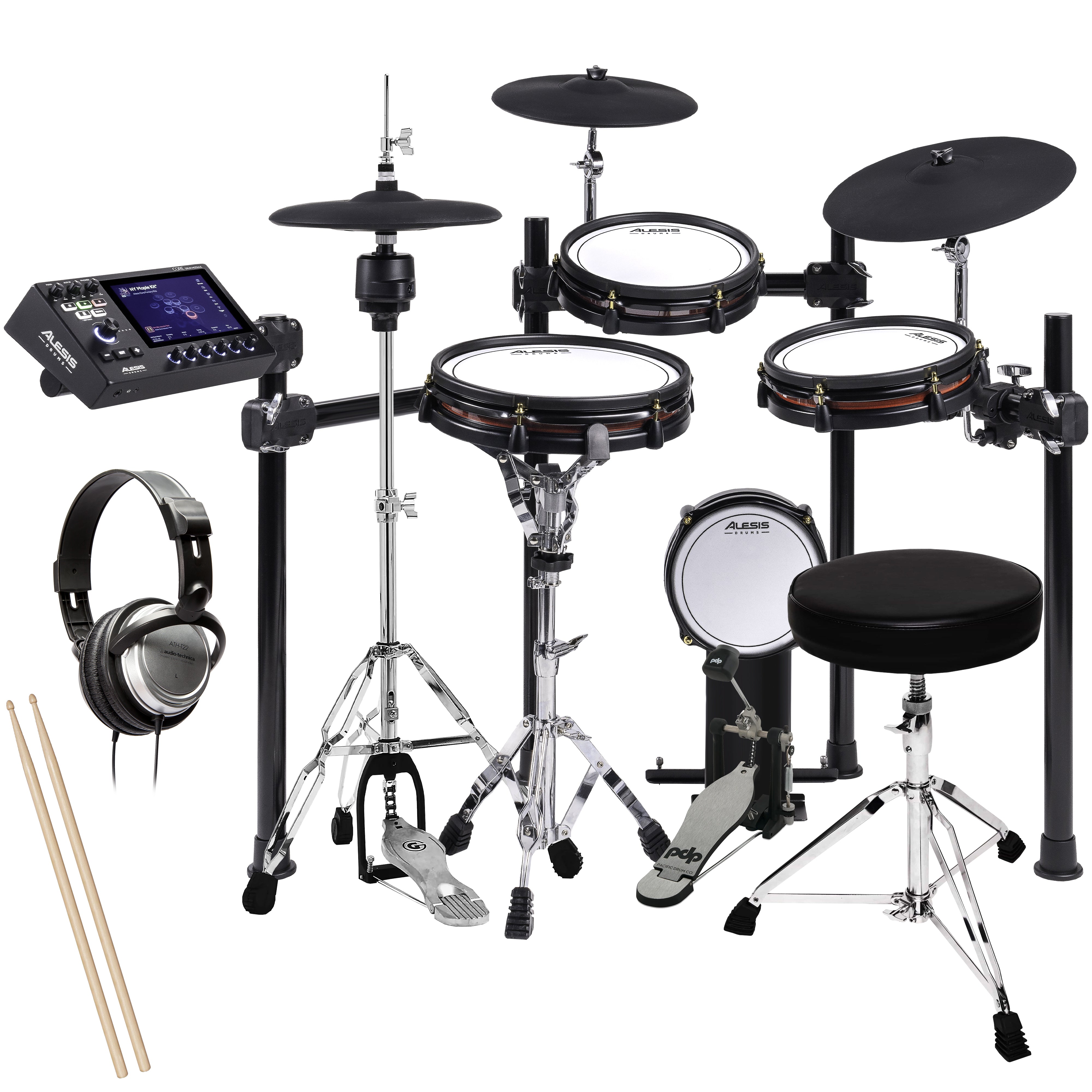 Alesis Strata Club Electronic Drum Set DRUM ESSENTIALS BUNDLE