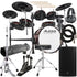 Collage image of the Alesis Strata Prime Electronic Drum Set COMPLETE DRUM BUNDLE