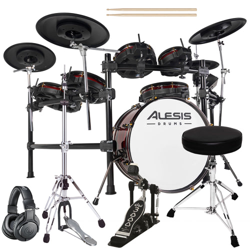 Alesis Strata Prime Electronic Drum Set DRUM ESSENTIALS BUNDLE