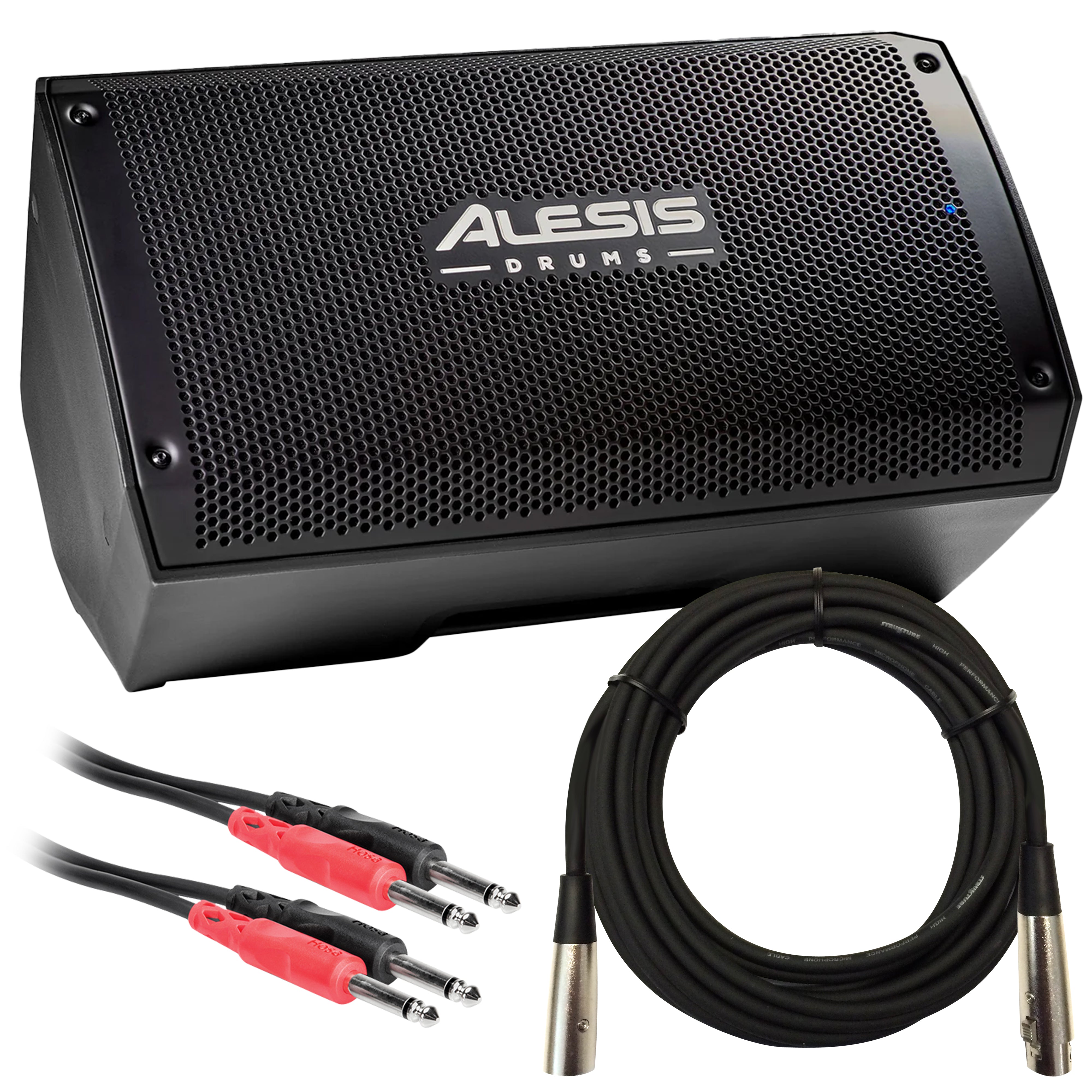 Alesis Strike Amp 8 MKII Powered Drum Amplifier CABLE KIT