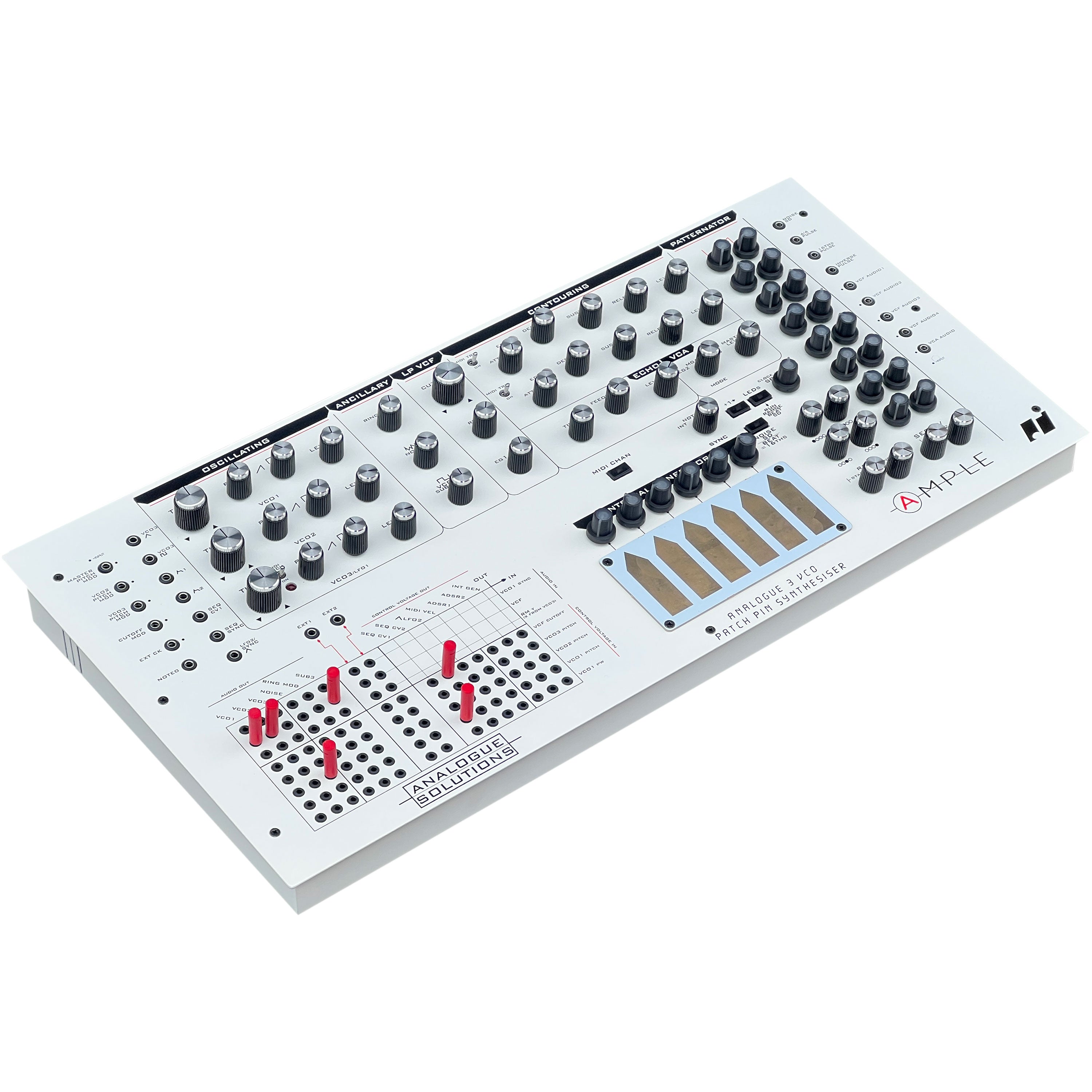 Analogue Solutions Ample 3-VCO Desktop Analog Synthesizer View 2