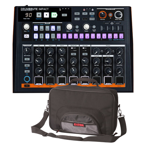 Arturia DrumBrute Impact Analog Drum Machine CARRY BAG KIT