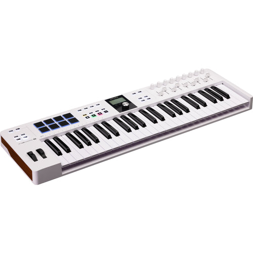 Arturia KeyLab Essential 49 Mk3 Keyboard Controller - White View 3