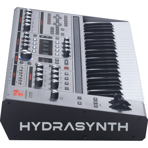 ASM Hydrasynth Keyboard Silver Edition Polyphonic Synthesizer View 3