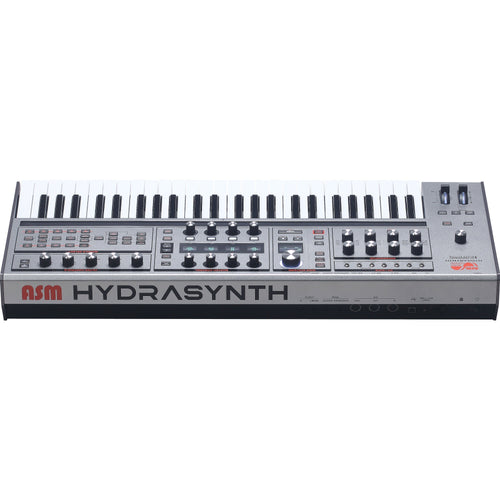 ASM Hydrasynth Keyboard Silver Edition Polyphonic Synthesizer View 7