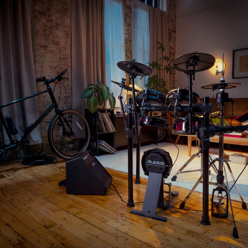 Alesis Nitro Ultimate 9-Piece Electronic Drum Kit, View 1