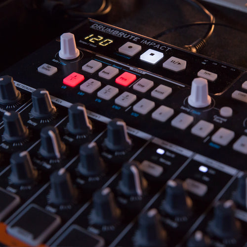 Arturia DrumBrute Impact Analog Drum Machine - Style shot 3