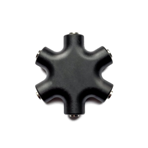 Black Market Modular Monomult 1x5 Splitter Hub - Black View 1