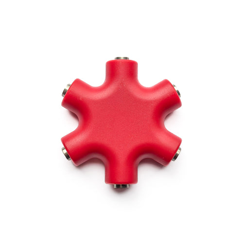 Black Market Modular Monomult 1x5 Splitter Hub - Red View 1