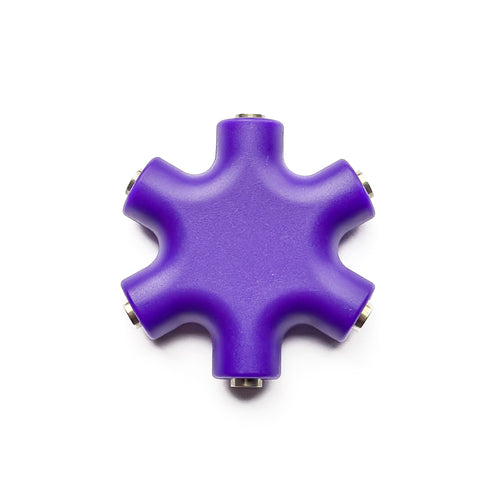 Black Market Modular Monomult 1x5 Splitter Hub - Violet View 1